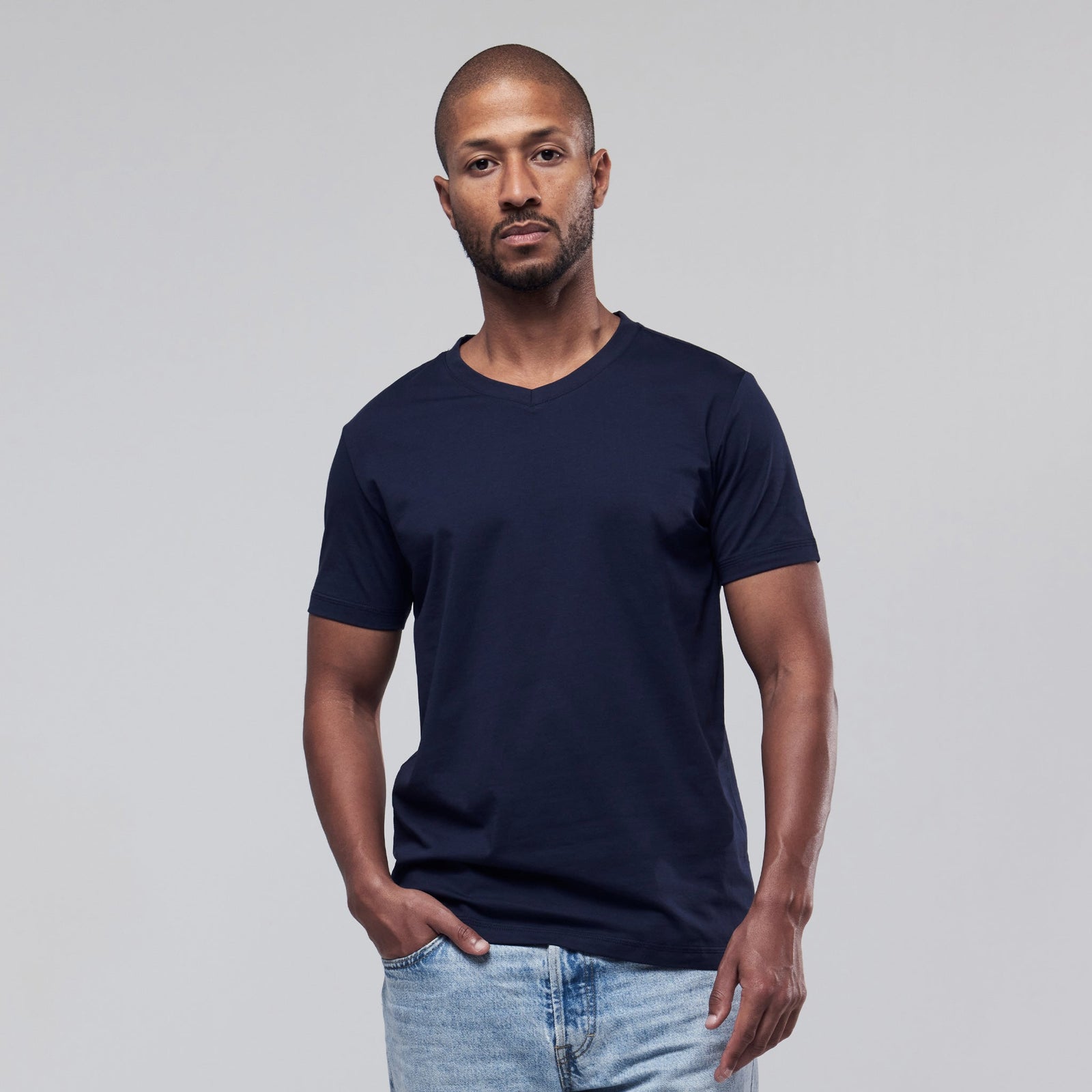 Pack de 3 Col V - Essentiel | COLVNAVY1.jpg